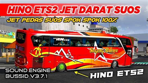 Bussid V Kodename Sound Jet Darat Suos Spok Spok Versi Hino