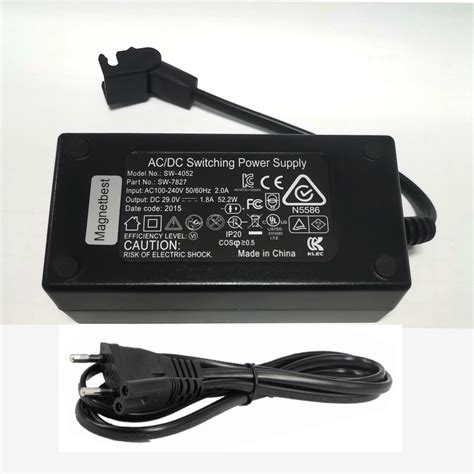 29V 1 8A AC DC Power Adapter 2PIN Electric Recliner Sofa Chair Adapter