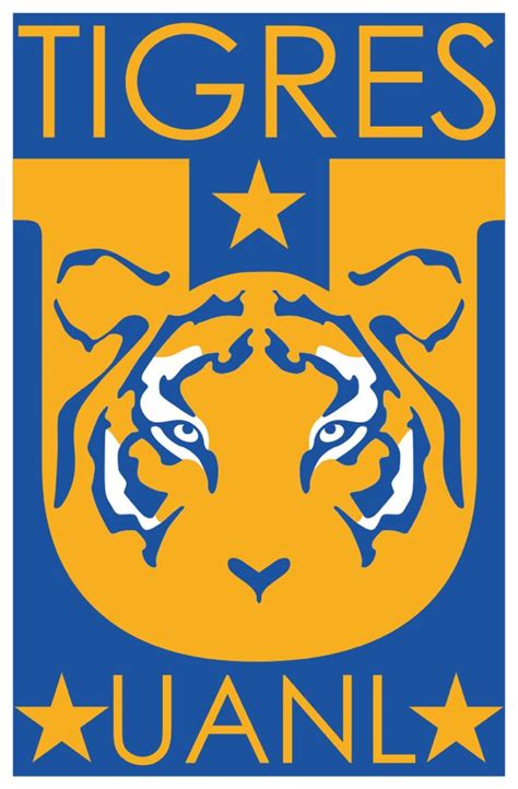 Escudo Oficial Equipo De Futbol Tigres Tigres Uanl Logotipo De Tigres