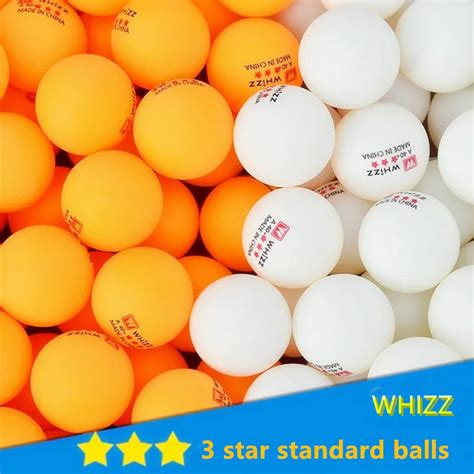 Whizz Table Tennis Ball 3 Stars Competition Training Balls New