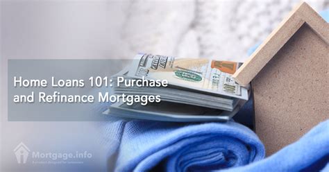 Home Loans 101 Purchase And Refinance Mortgages