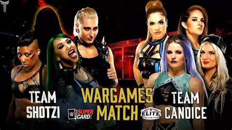 Nxt Takeover War Games 2020 Women S War Games Match Card Official Youtube