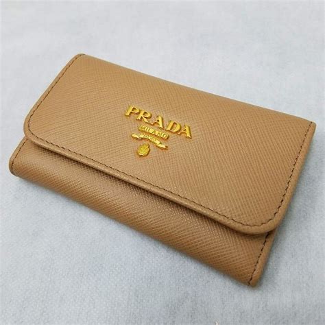 Prada プラダ 6連キーケース サフィアーノ 1pg222 カメオベージュ レディース 付属有その他｜売買されたオークション情報