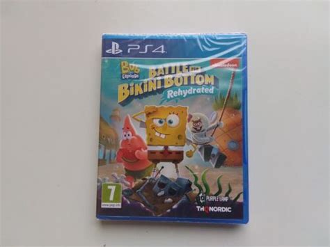 Bob L Ponge Battle For Bikini Bottom Rehydrated Neuf Sous Blister