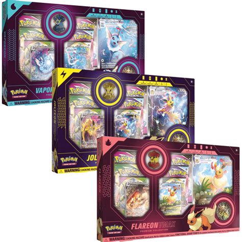 PokÉmon Tcg Eevee Vmax Premium Collection Boxes Pokébox Australia