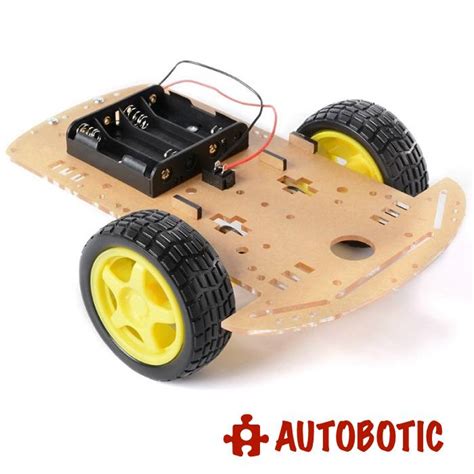 Wd Smart Robot Car Chassis Kit With Dc Motor Set For Arduino