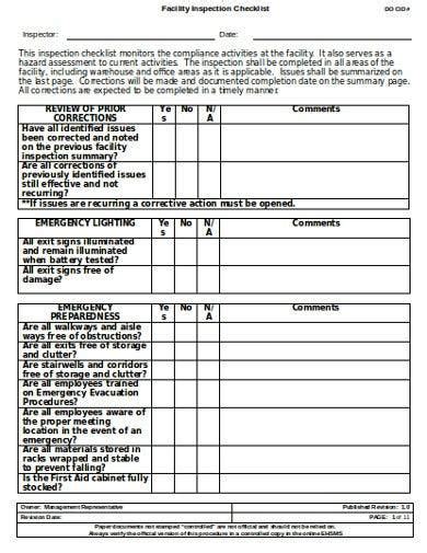 Free 15 School Checklist Samples And Templates In Ms Word Pages