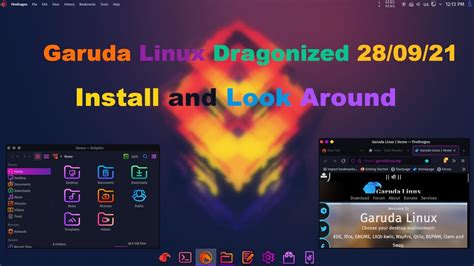 Garuda Linux Dragonized Install And Look Around Youtube