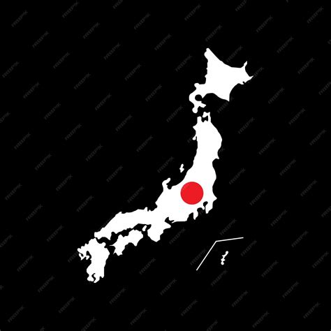 Premium Vector Japan Map Icon