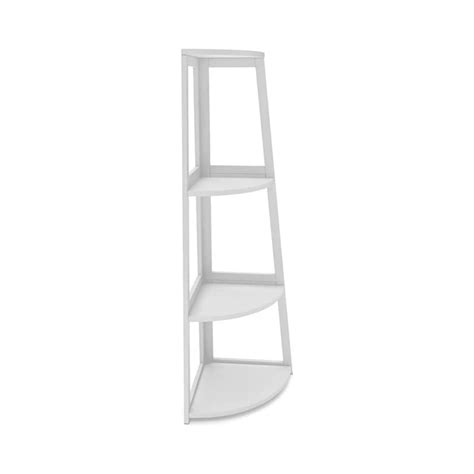 Wtz 4 Shelf Freestanding Shelving Unit Multipurpose Shelving Unit White