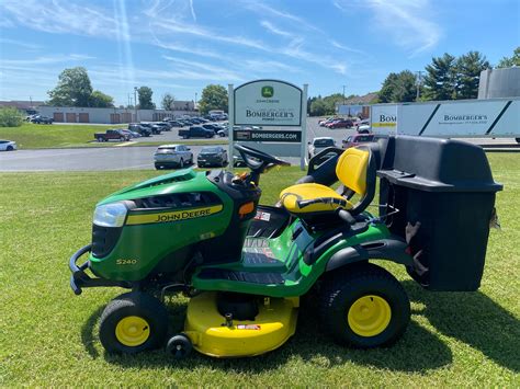 John Deere S240 Lawn Tractor Bombergers Used Equipment