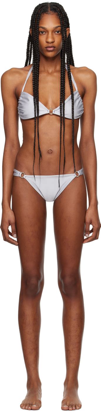 Silver Sarah Bikini By Permare On Sale