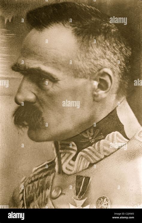 Marshal Pilsudski Stock Photo Alamy