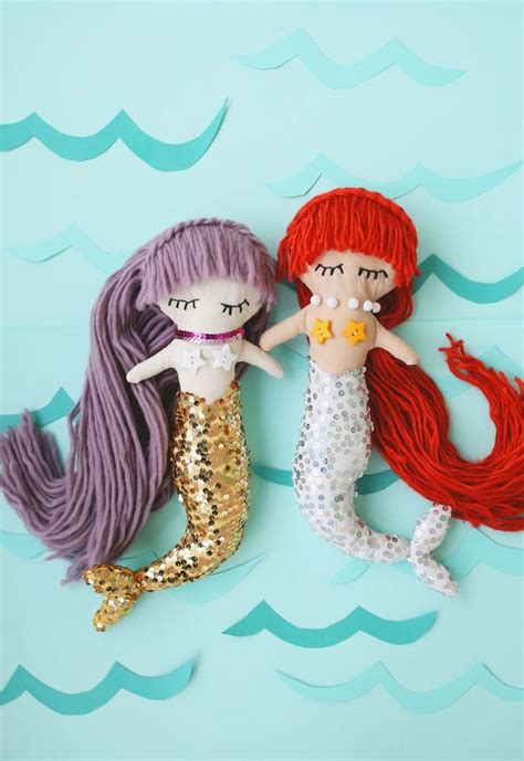 38 Brilliant Diy Mermaid Crafts Diy Projects For Teens