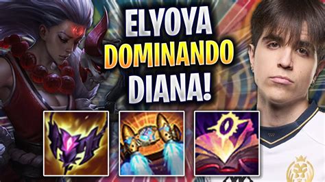 Elyoya Dominando Con Diana Mad Elyoya Juega Diana Jungla Vs Wukong