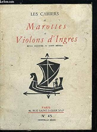 Les Cahiers De Marottes Et Violons D Ingres N45 Collectif Amazon Es