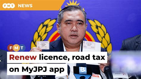 MyJPJ App To Enable Drivers Licence Road Tax Renewal YouTube