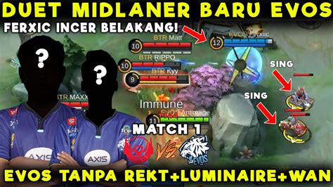 Duet Midlaner Baru Evos Gg Bgt Perdana Evos Tanpa Rekt Luminaire Wann