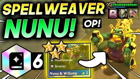 Spellweaver Nunu ⭐⭐⭐ Got Me Challenger Tft Set 5 5 Guide Teamfight