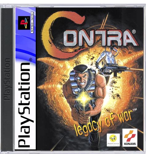 Contra Legacy Of War Ps1 Playstation Sony Playstation Ps One R3d Games