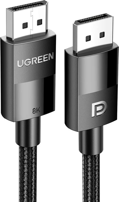 Ugreen 8k Displayport Cable 1 4 Dp To Dp 2m 8k 60hz 4k 165hz 2k 240hz 1080p 240hz For Gaming