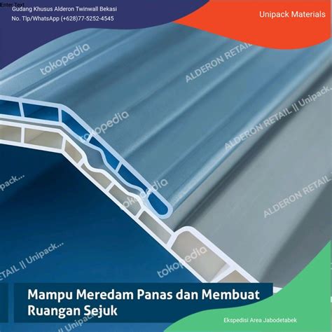 Jual Alderon Dobel Type 860 Upvc Like Alderon 860 Atap Upvc