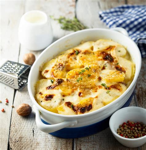 Gratin De Pommes De Terre Aux Champignons