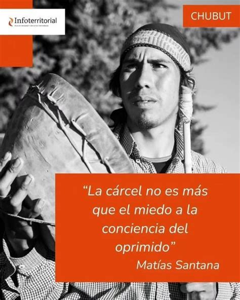 Nación Mapuche Visita en Esquel al PPM Matías Santana Ñanco Huala