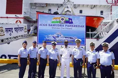 As Part Of Overseas Deployment To ASEAN Countries ICG Ship Samudra