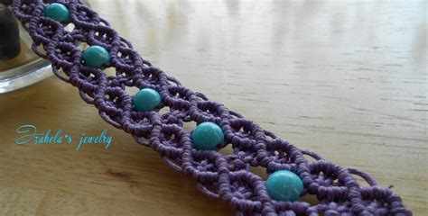 Macrame Double Wave Bracelet Izabela Craftwork