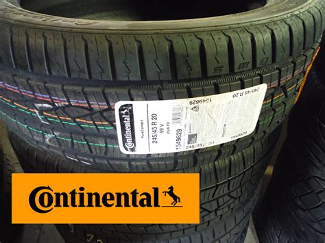 Continental PureContact 245-45R20 Tires – SOLD | Tirehaus | New and ...