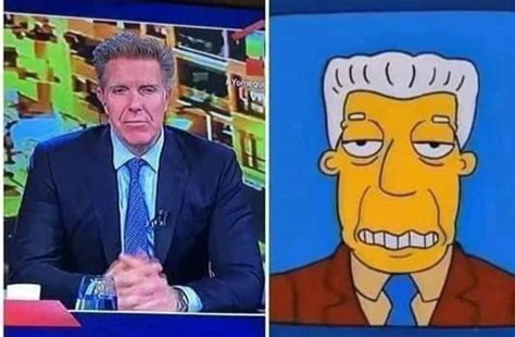 Kent Brockman Is Alejandro Fantino Argentine Television Host And