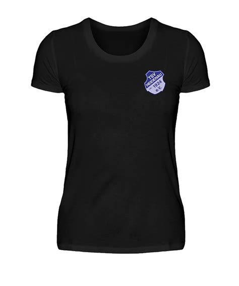 Tsv Heidenau T Shirt Wappen Damen Schwarz Fan Shop Verein