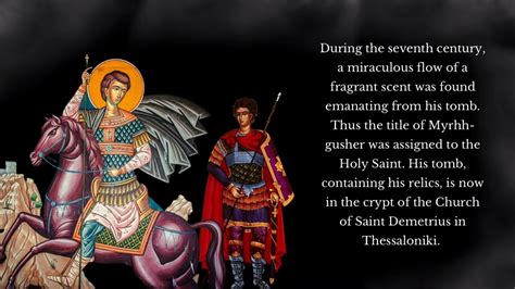 The Life Of Saint Demetrius Of Thessaloniki Youtube