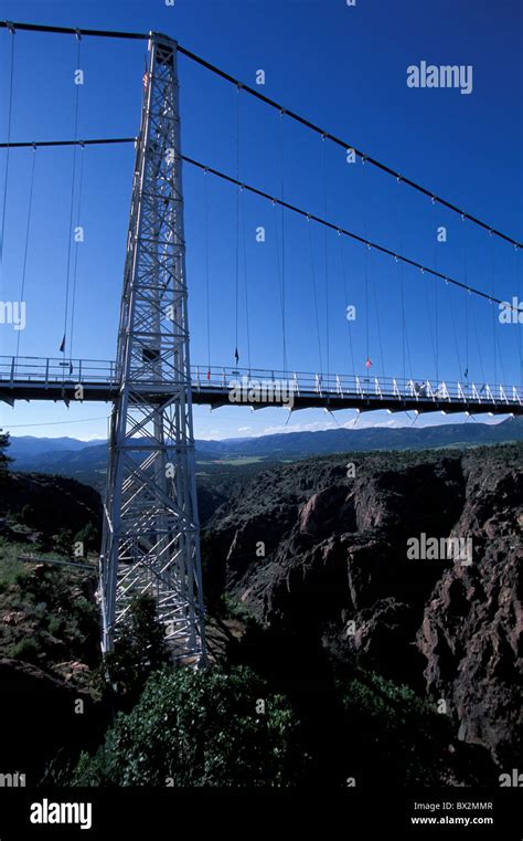 Royal Gorge Bridge Canon City Colorado USA America North America bridge canyon Stock Photo - Alamy