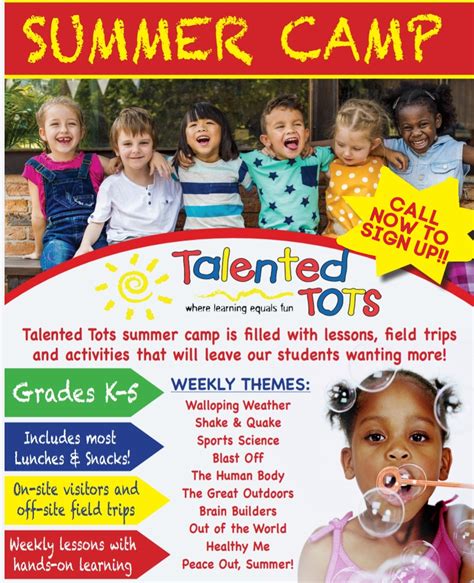 Summer Camp Program Telegraph