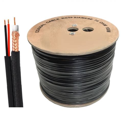 Securi Prod CCTV Cable RG59 Power 100M Saunderson Security