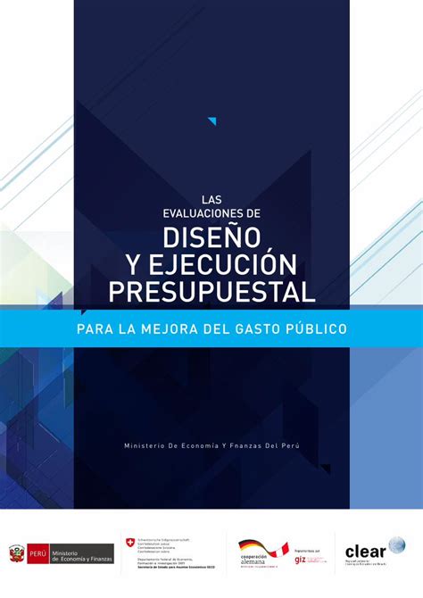 Pdf Las Evaluaciones De Dise O Y Ejecuci N Instrumentos Para