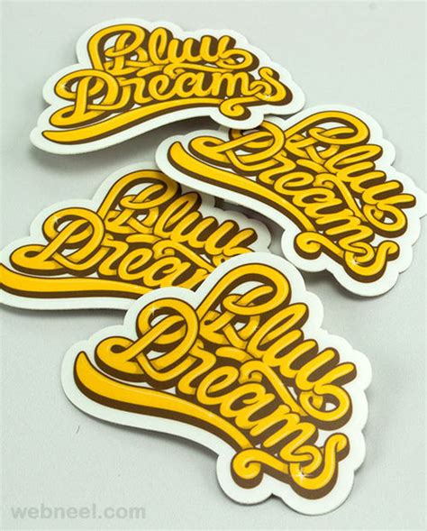 25 Creative Sticker Design Examples For Your Inspiration