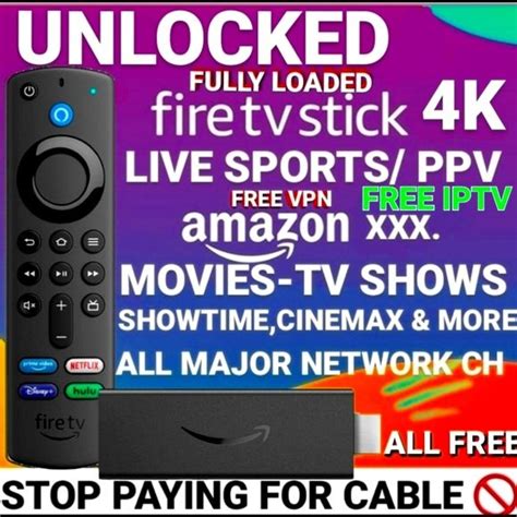 Amazon Fire Tv Stick Unlocked Fully Loaded Jailbroken Artofit