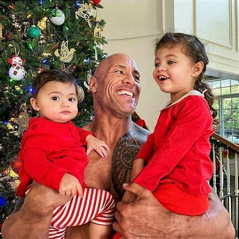 9 photos of Dwayne Johnson aka 'The Rock' with his wife and kids that ...