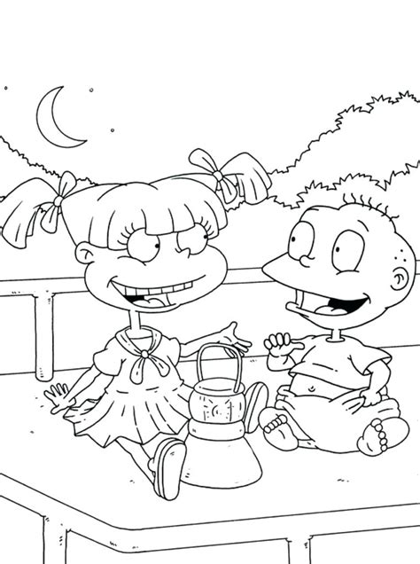 Rugrats Angelica Coloring Pages At Free Printable