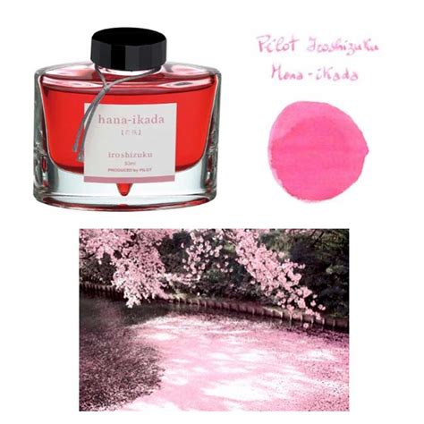 Pilot Iroshizuku Hana-ikada (Flower Raft of Japanese Cherry – Pink ...