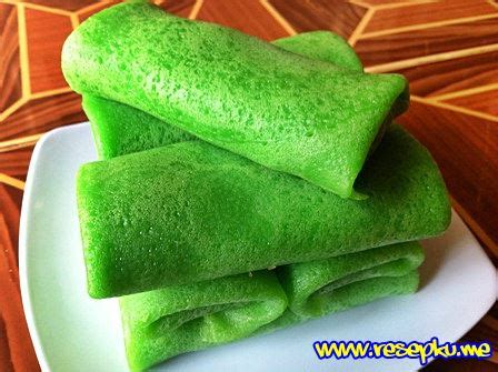 Resep Kue Dadar Gulung Isi Kelapa