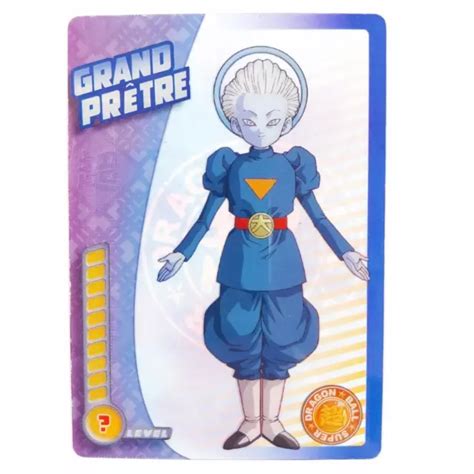 CARTE DRAGON BALL Super Trading Cards N103 Grand Prêtre Panini Fr EUR