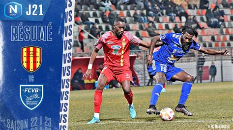 J21 I FC Martigues FC Villefranche 2 2 le résumé I National FFF