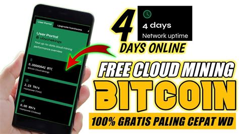 BARU RILISCARA MINING BITCOIN DI ANDROID PAKE CLOUD MINING 2023