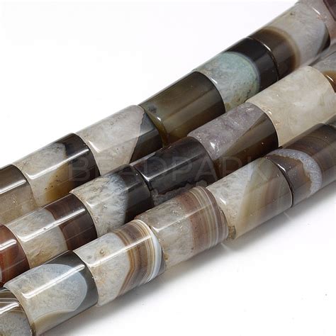 Natural Crackle Gray Agate Beads Strands Beadpark