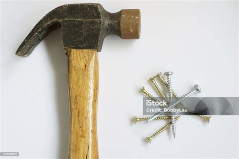 Hammer And Screws Stock Photo Download Image Now Equipment