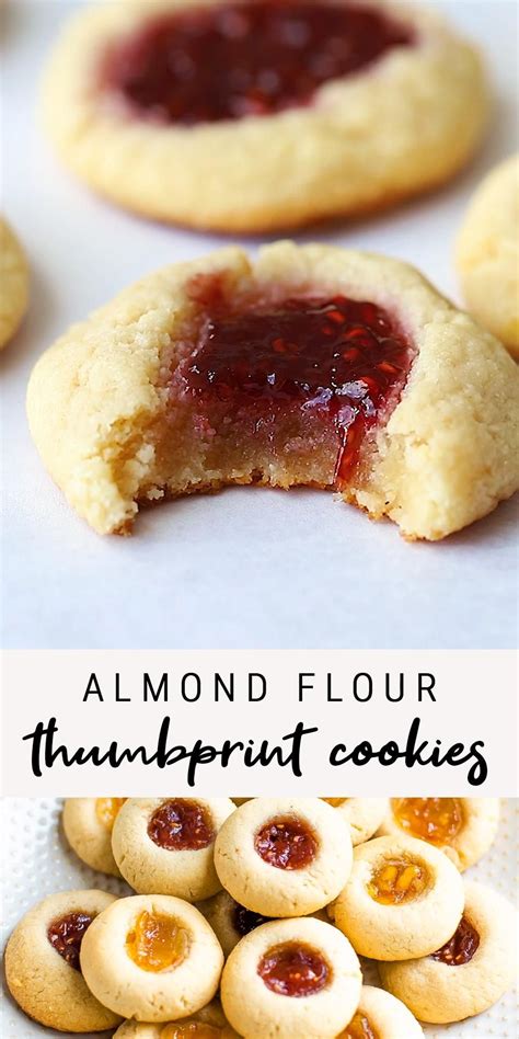 Almond Flour Thumbprint Cookies Artofit